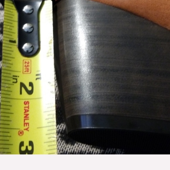 Spring Women's Tan Leather Boots - Picture 7 of 7